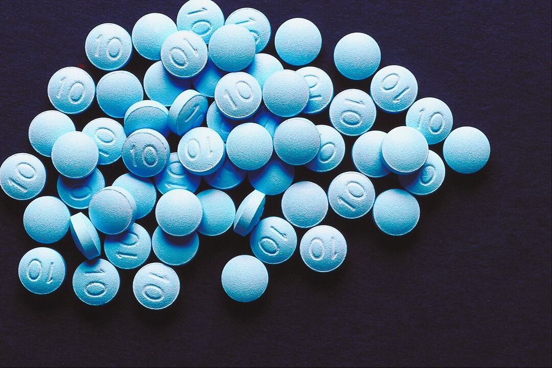 As tabletas son unha forma común de medicamentos no tratamento da disfunción eréctil. 
