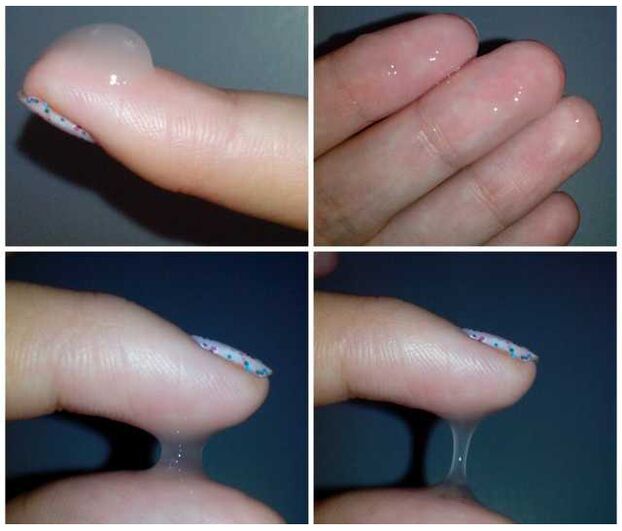 Líquido preventivo nos dedos